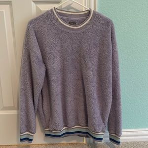 Vintage fuzzy purple sweater from aerie